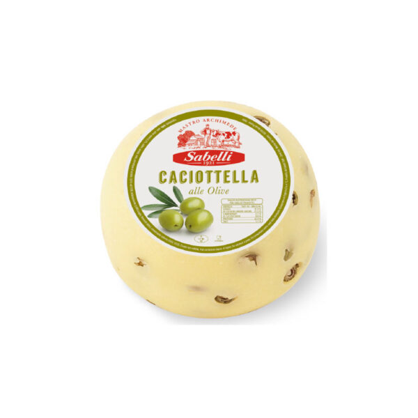 Caciottella di mucca alle olive