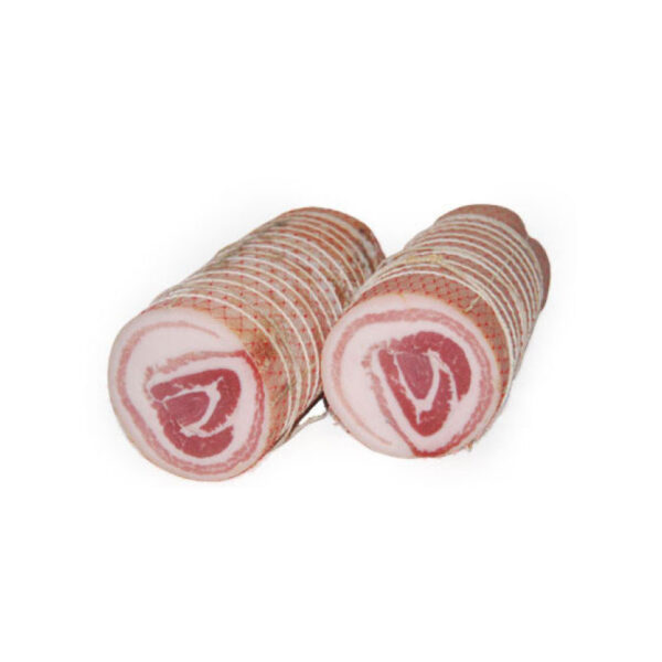 Pancetta arrotolata