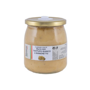 Burro al tartufo bianco e bianchetto