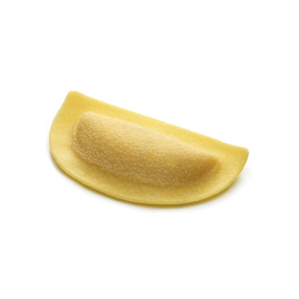 Mezzelune baccalà, ceci e rosmarino