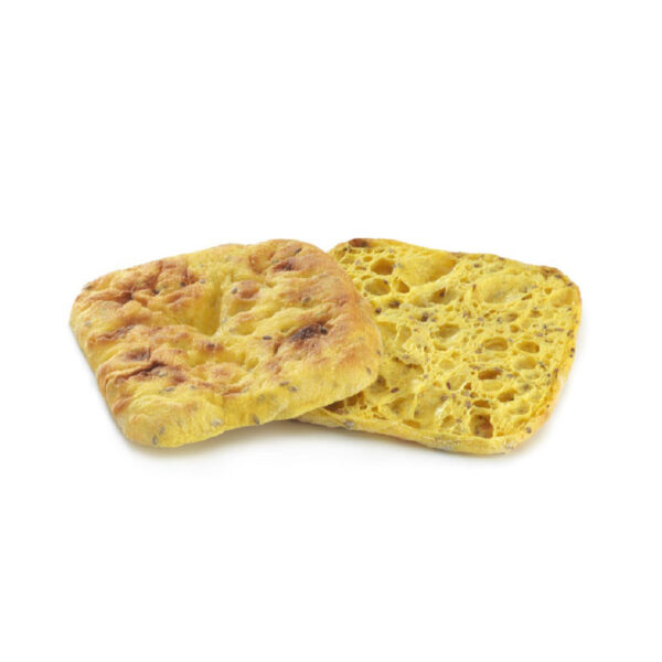 Pan Pensa alla curcuma e semi di lino